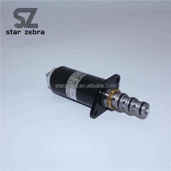 Hydraulic Pump Solenoid Valve KDRDE5K-31 30C50-102 for SK200-6 SK200-6E and Performance Guaranteed