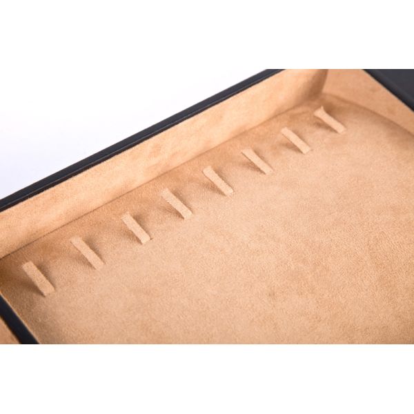 Organizador modular de cajones de joyería de cuero y terciopelo de primera calidad para armarios Modelo 23.05.00106