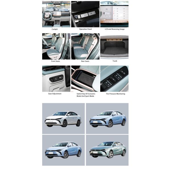 Geely G6 Седан высокоскоростной мини электромобиль 480KM Новые энергетические транспортные средства