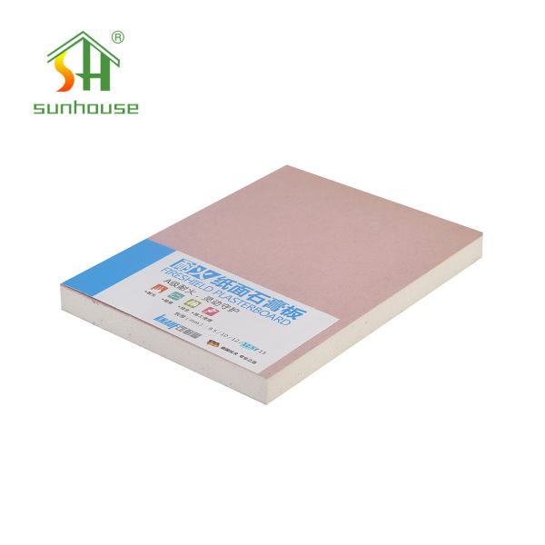 9Mm Fire Resistant Plasterboard Drywall Sag Resistance Gypsum Ceiling Board