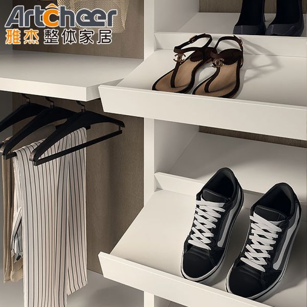 Luxury Minimalist Design Foldable Extendable Wardrobe Closet for Home and Office