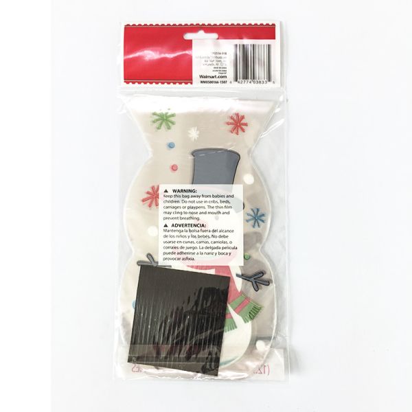 Жара - уплотнение OPP 0.025mm персонализировало пластиковые сумки подарка со связями