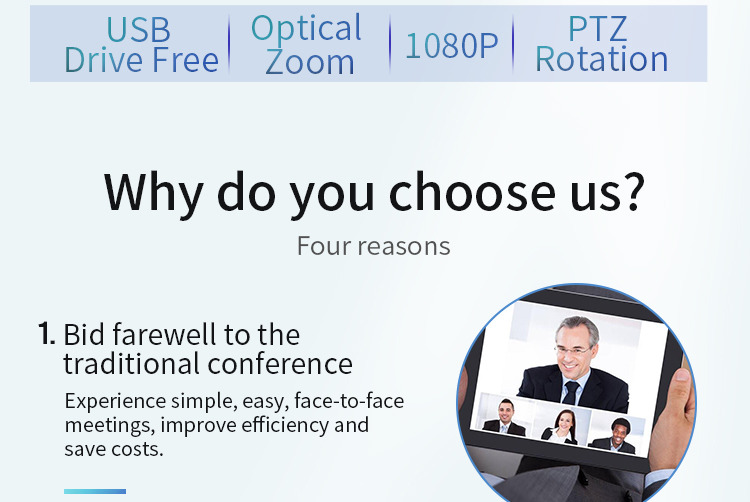 Video Conference Cameras Conference Room Meeting Solution SQ-HD300P