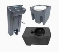 Produits de moulage rotatif OEM Toilette mobile 8-10 mm d'épaisseur avec protection UV