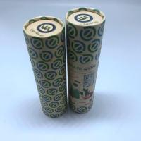 O papel do café enlata o logotipo feito sob encomenda redondo de empacotamento do recipiente de alimento dos cilindros