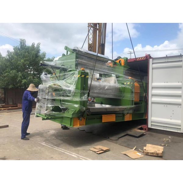 Water Cooling xk 400 Hydraulic Rubber Rolling Mixer Mill Machine for Manufacturing Plant
