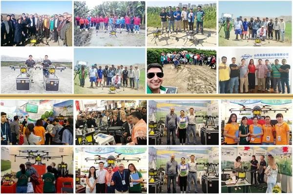13KG Agricultural Spray Drone Aluminum Alloy Pesticide Spraying Drone