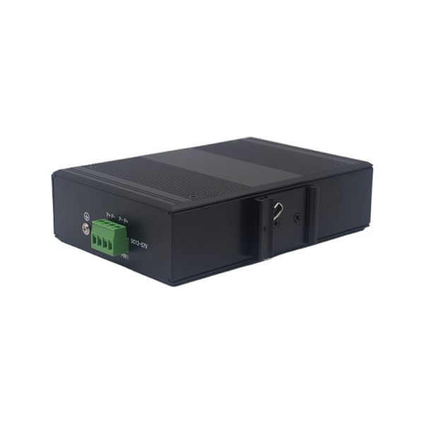 DIN Rail / Wall Mount Fiber Ethernet Switch 2 SFP Fiber Ports 10 RJ45 Ethernet Ports