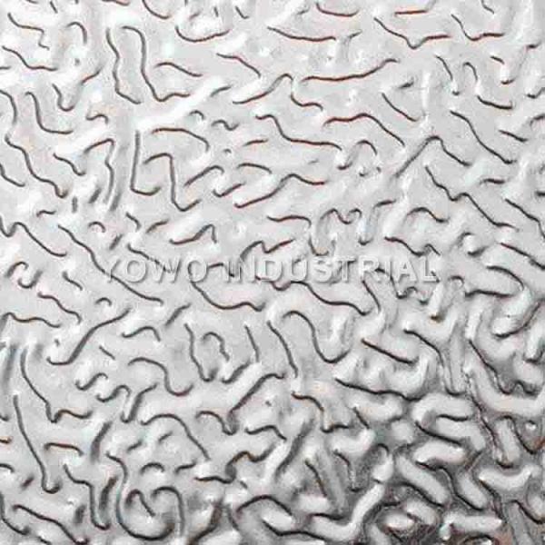 0.7mm 1250mm Width Self Adhesive Aluminum Checker Plate
