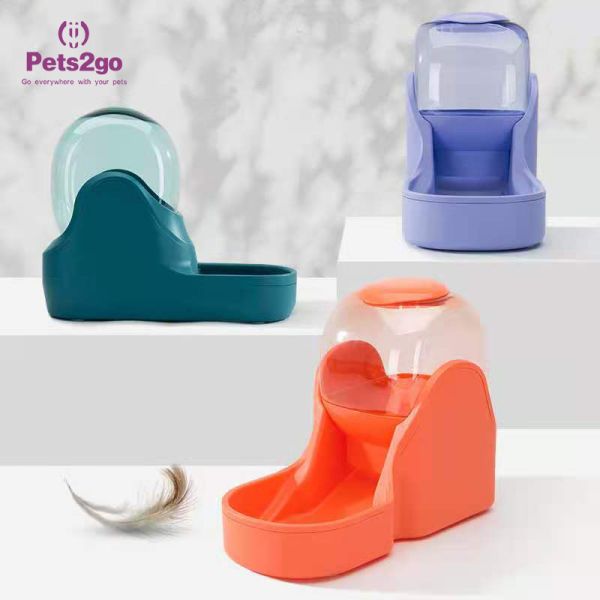 Бочонка зерна Pets2go шары фидера любимца 2.5kg автоматического пластиковые