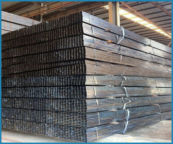 welded black annealing steel pipe/tube/square steel pipe