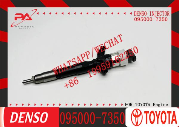 Diesel Fuel Common Rail Injector 095000-7350 23670-30210 For TOYOTA LAND CRUISER 1KD-FTV D-4D PRADO J120 EURO Truck Engine Parts