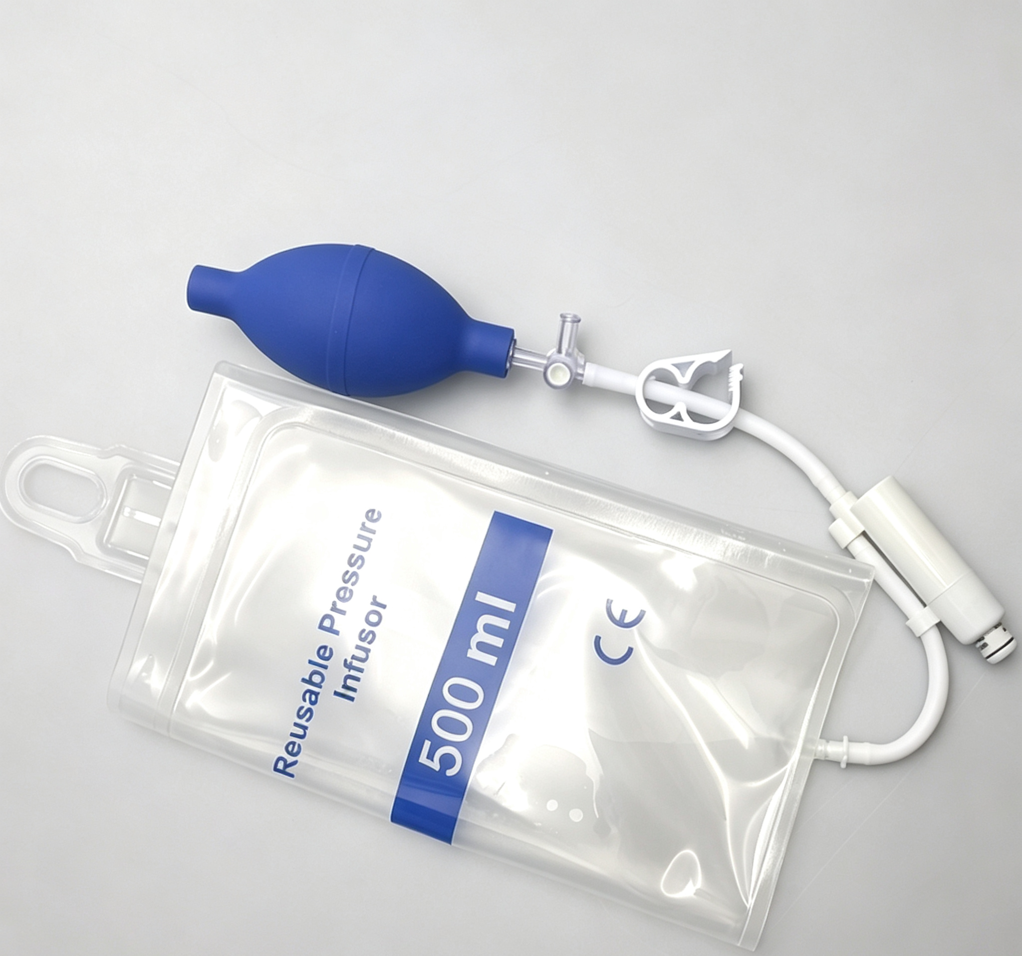 Clear Pressure Infusion Cuff TPU 500ml Pressure Infusion Bag Reusable