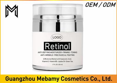 Os ingredientes naturais do creme orgânico ativo do olho do Retinol reduzem enrugamentos/linhas tênues