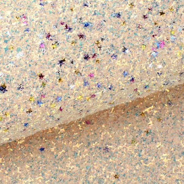 Hojas de tela con purpurina brillante y brillante de PU, cuero sintético grueso para zapatos, bolsos, lazos, manualidades, sombreros, tela de cuero sintético