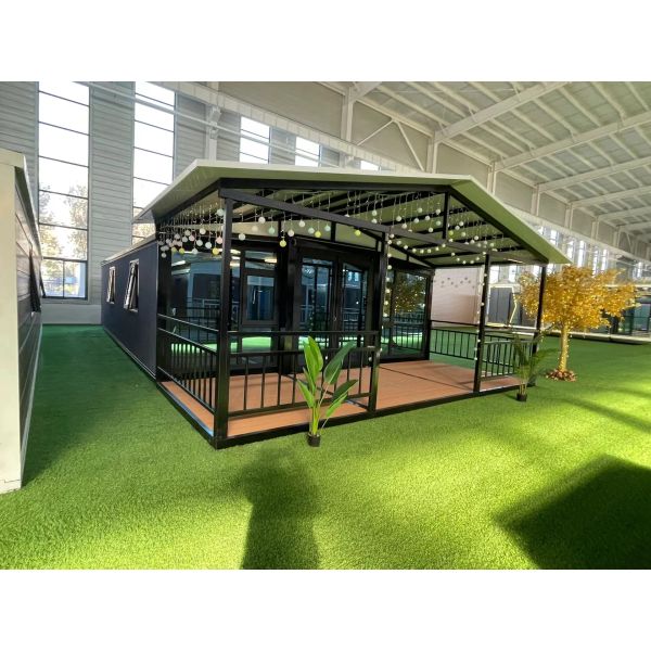 Container préfabriqué de design moderne maison pour salon chambre à coucher cuisine bureau garage vente