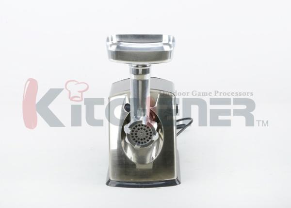 picador de aço inoxidável da picadora de carne 400W automática com as placas de moedura das lâminas de corte