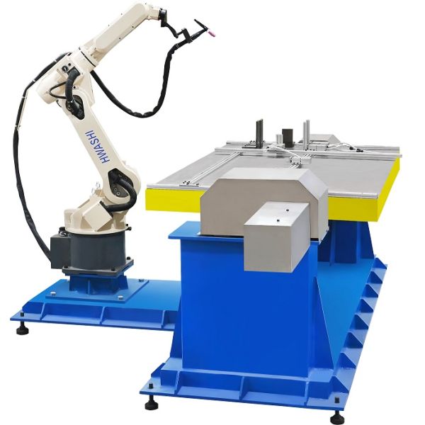 Автоматический промышленный робототехнический робот заварки ТИГ для коробки нержавеющей стали