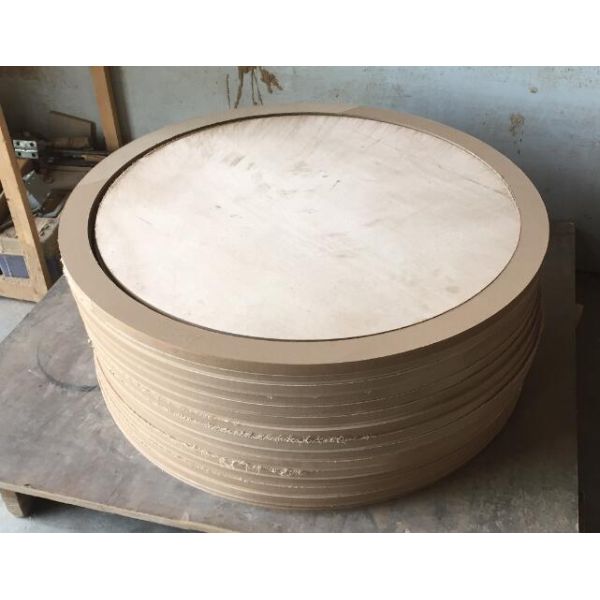 6MM Tempered Glass Top Round Dining Table Hotel Interior Furniture ISO Listed