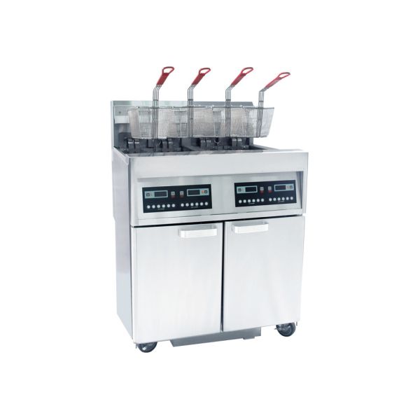 Equipos comerciales de la cocina del control numérico, 56 litros de máquina profunda de la sartén