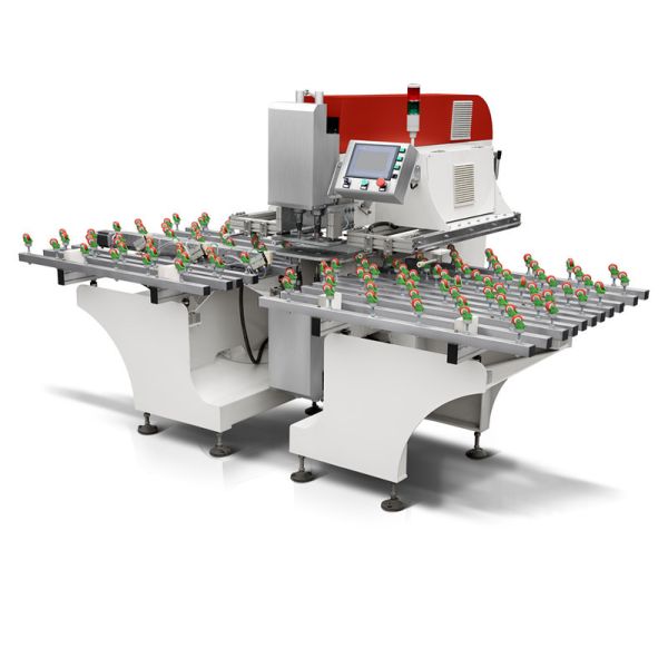 Single Axis Automated Glass Drilling Machine for Kitchen / Lighting Glass