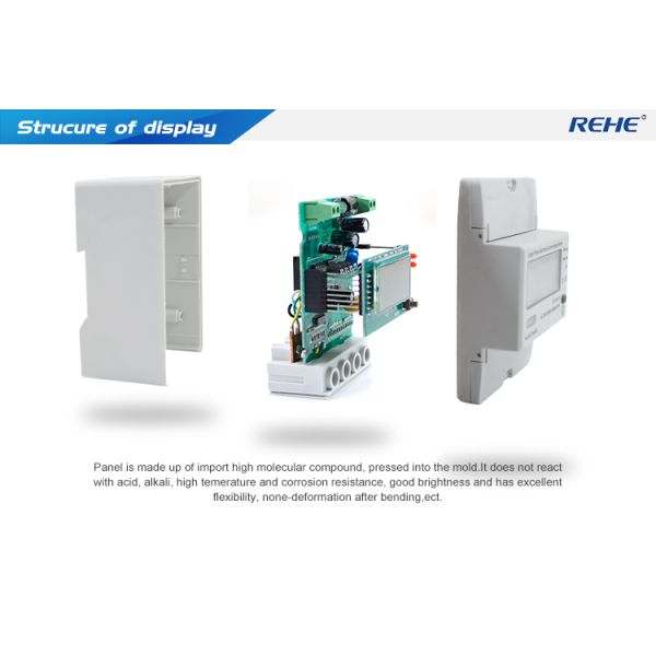 Din-Rail Type Digital Meter Single Phase Electronic Type Active Energy Meter