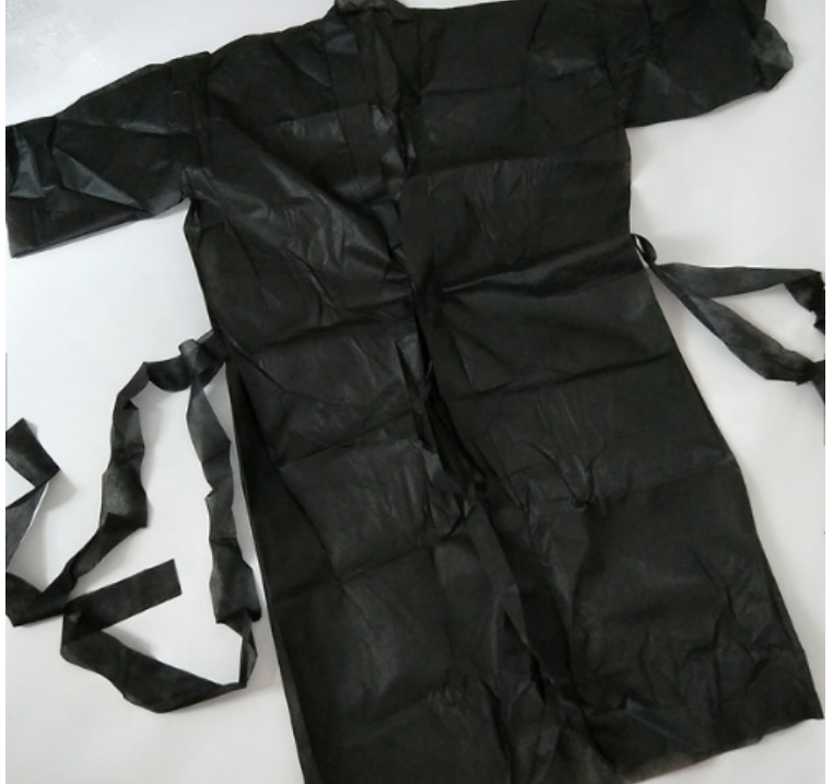 PP Non Woven Disposable Kimono Robes Eco friendly hairdressing salon