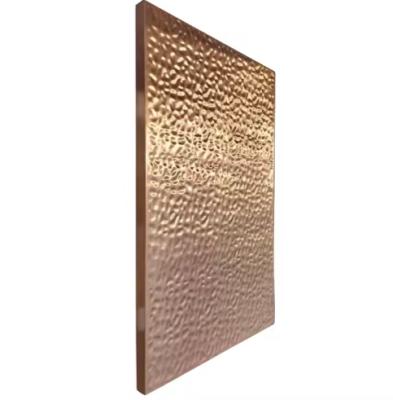 Decorative Hammered Copper Sheet Metal Wall Cladding For Wall Home Decoration