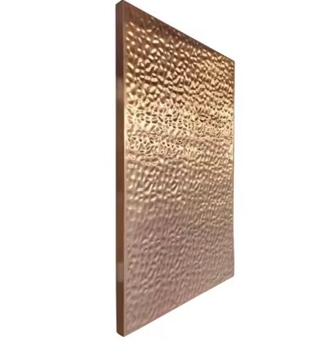 Decorative Hammered Copper Sheet Metal Wall Cladding For Wall Home Decoration
