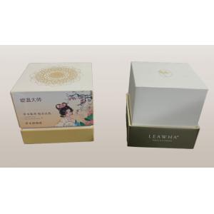 Парфюмерия Косметическая упаковка для ухода за кожей Специальное премиальное оформление Роскошная белая бумажная коробка