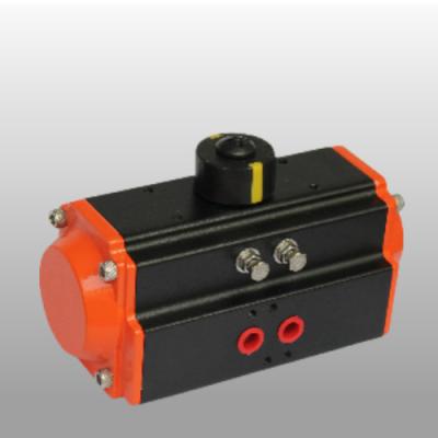 Rack And Pinion Aluminum Pneumatic Actuator For Ball And Butterfly Valve ISO5211
