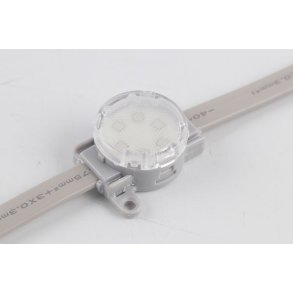 30mm 24V SMD3535 IP67 Waterproof LED Point Light Flexible 120 Beam Angle PC Material Lighting