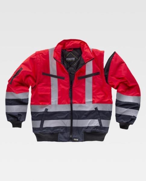 Professional Safety Work Clothes Mens Reflective Jackets Customized Size