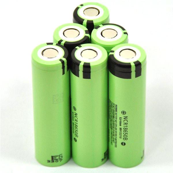 panasonic Wholesale original 3.7v NCR18650B 3400mah rechargeable lithium ion battery
