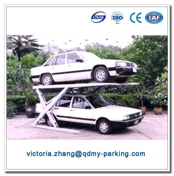 Scissor 2 Level Parking Lift Car Elevator Parking System Hydraulic Multipark