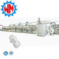 Maquinaria de fabricación de almohadillas sanitarias para mujeres totalmente automática Exportación global