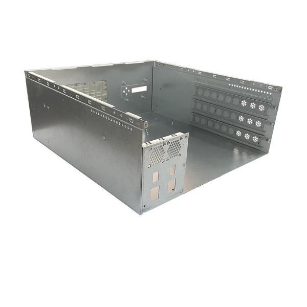 4U Server Case Black Rackmount Chassis Industry Case Short Case Supplier