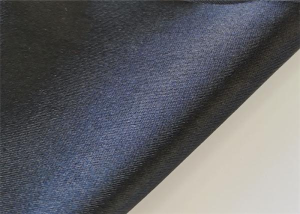 Stretch Shiny 95% Polyester 5% Spandex Satin Fabric 230gsm For Sleepwear Dress