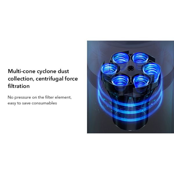 Trouver Solo10 Hand Vacuum Cleaner 18kpa Cordless Rechargeable 48 Minutes Running Time Trouver Solo Vacuum Cleaner