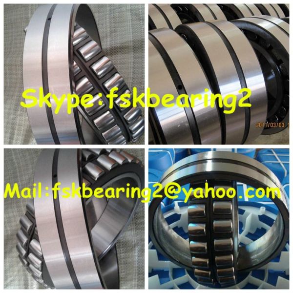 Heavy Duty Steel Cage Double Row  Roller Bearings 23024 CC / W33