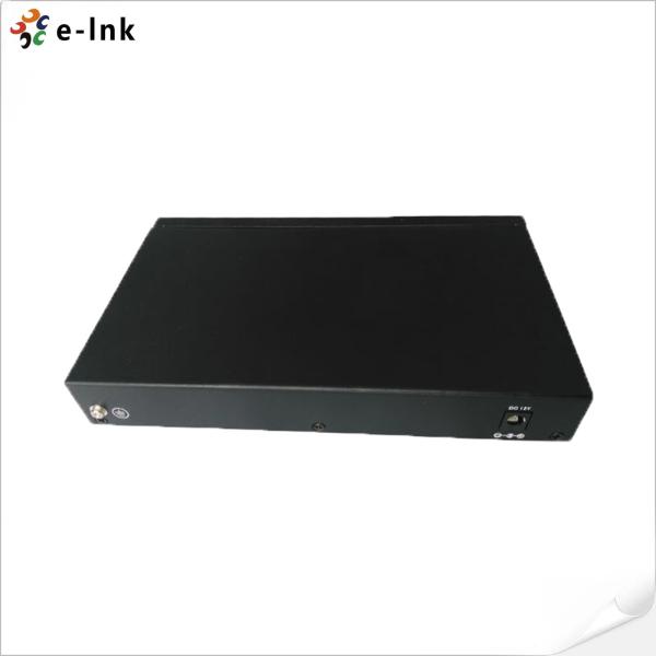 8x100M SFP Ports + 1x1000M SFP Port /TP Port (Combo) uplink Fiber Switch