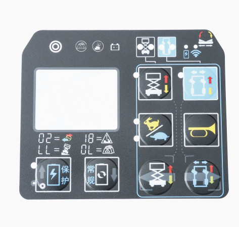 Decal For Platform Control Box CANPLUS 203020000026 Functionality Indicate Key