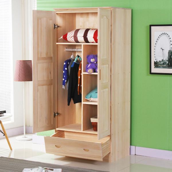 Waterproof Wood grain Laminated MDF Board Wardrobe Cabinets