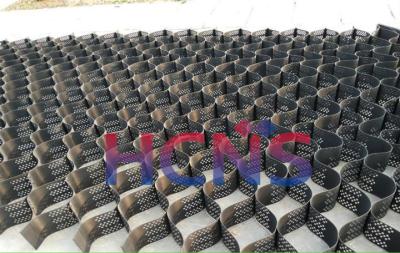 custom textured HDPE Geocell Retaining Wall And Road Construction Stabilization
