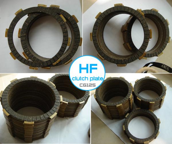 Cork Motorcycle Clutch Plate Fiber Friction 50Nm Torque 5 Pcs OEM Service