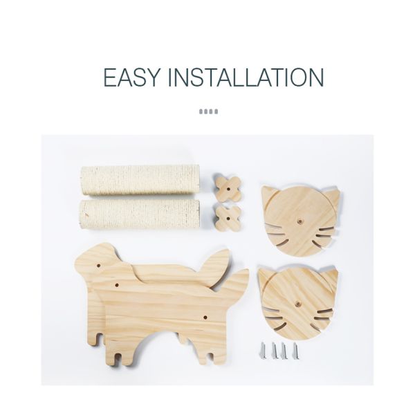Upgrade Your Cat's Playtime with All-Season Double Sisal Cat Scratching Post