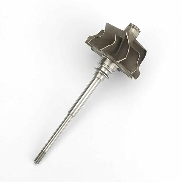 MS-TECH Turbo RHF5B Mise à niveau Arbre de roue de la turbine Ind 53 mm Exd43 mm Lames 5+5