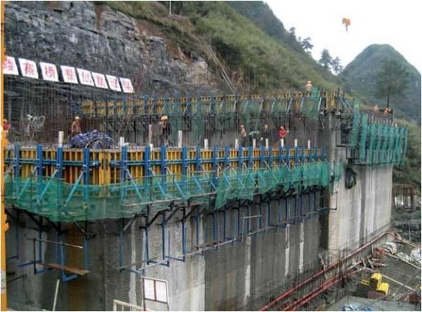 Single-side adjusted Climbing Formwork (DXB-180 & DXB-240) used in guy anchor etc