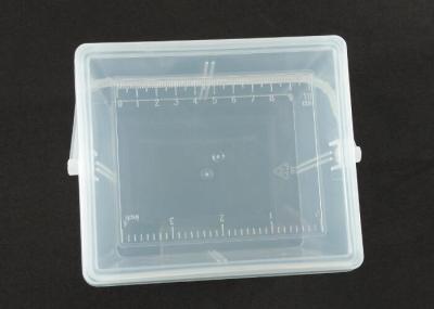 Injection Transparent Plastic Molded Boxes For Heavy Load Packing 115 x 85 x 90 mm
