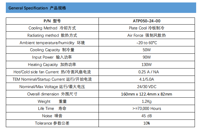 Thermoelectric Fermentation Tank Peltier Plate Cooler 24VDC For Medical Equipment